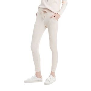 LETT Ecru Amsterdam Rib Jogger Pant